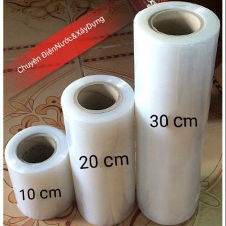 Màng PE quấn hàng hóa 5cm, 10cm , 15cm, 20cm , 25cm, 30cm, 35cm ( ẢNH THẬT 100% ) , màng chít, màng quấn bụng spa, ủ tê