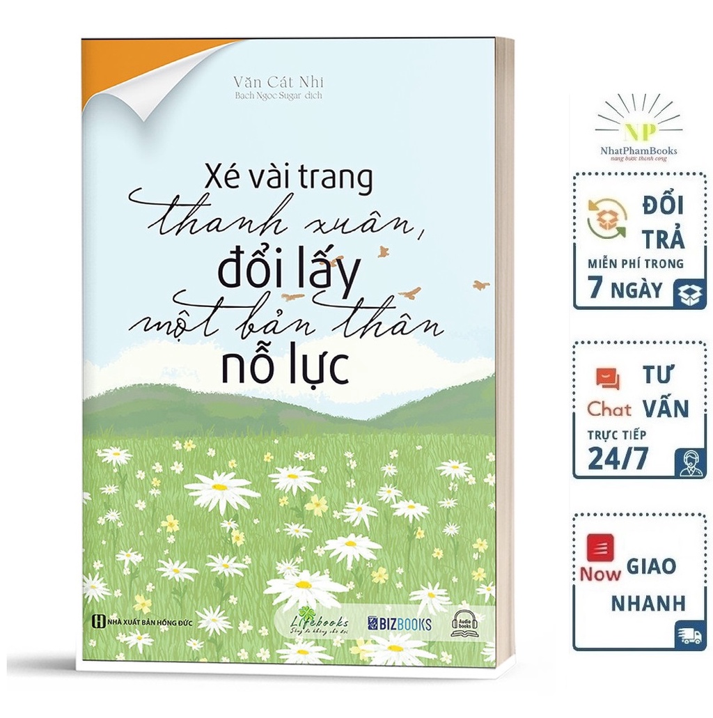 Mô tả Sách - Xé vài trang thanh xuân, đổi lấy một bản thân nỗ lực Tặng Kèm Bookmark - 1