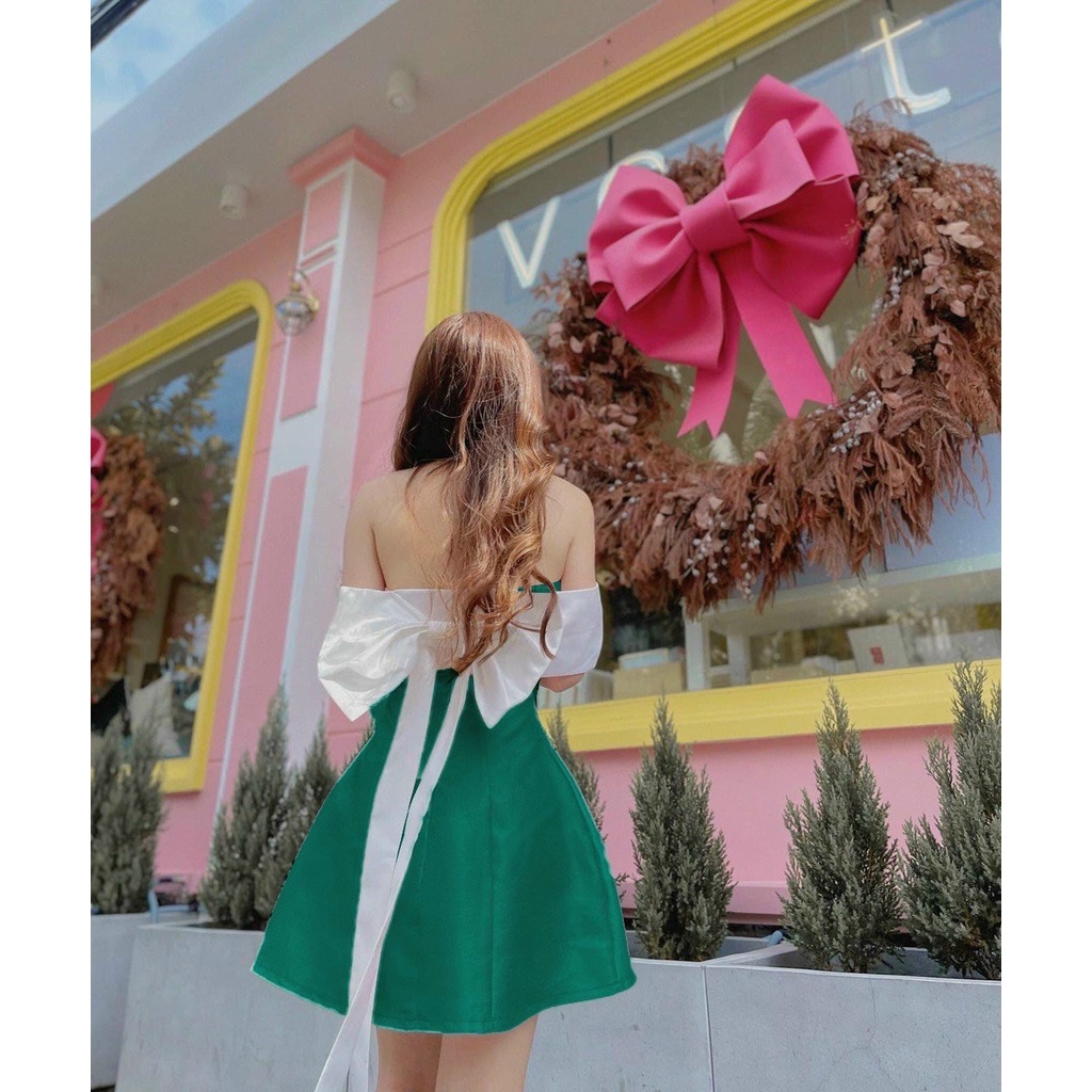 ĐẦM TRỄ VAI NƠ LƯNG, VÁY BẸT VAI NƠ LƯNG, ĐẦM ĐI TIỆC - MEOINDAHOUSE- SANG CHẢNH ⚡HỎA TỐC - SIÊU RẺ⚡