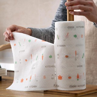 Cuộn Khăn Giấy Nhà Bếp Đa Năng Siêu Thấm Siêu Khó Rách Tái Sử Dụng Được ...
