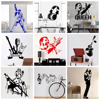 Decal Trang trí Quán Coffee, nhà hàng, quán ăn Chủ đề Âm nhạc P1