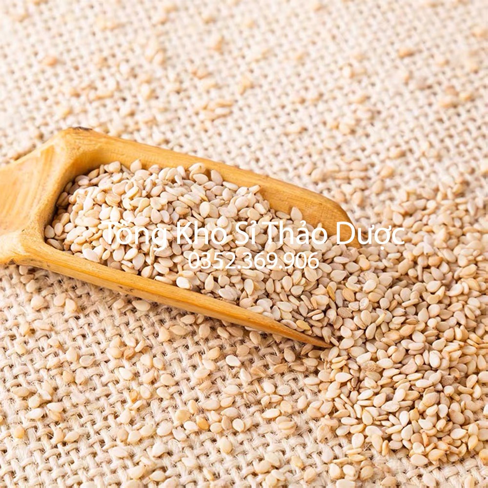 Hạt mè trắng 100g ( Vừng trắng khô làm sốt mè rang thơm ngon) | Shopee ...