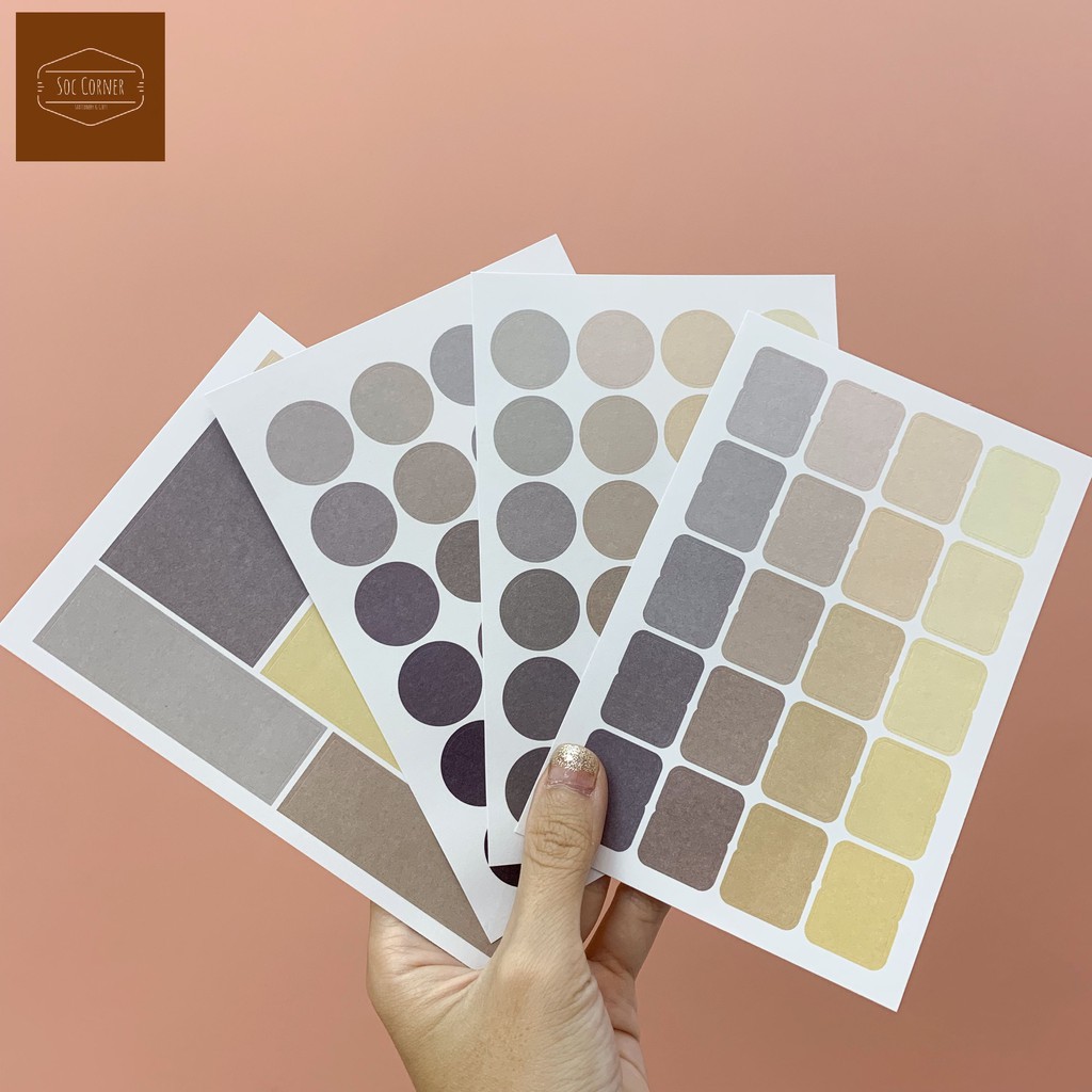 (Video) Set Color Palette Sticker | Shopee Việt Nam