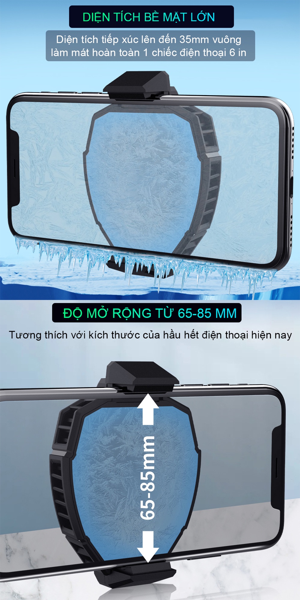 Công nghệ sò lạnh quạt tản nhiệt Memo