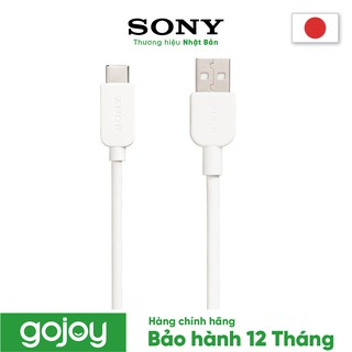 Cáp USB A to C 1m SONY CP-AC100/WC WW Màu Trắng chính hãng - Hàng phân phối chính hãng