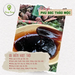 Dầu Gội Phủ Bạc Thảo Mộc 100% Thiên Nhiên, KHÔNG Hóa Chất, KHÔNG PHẨM MÀU
