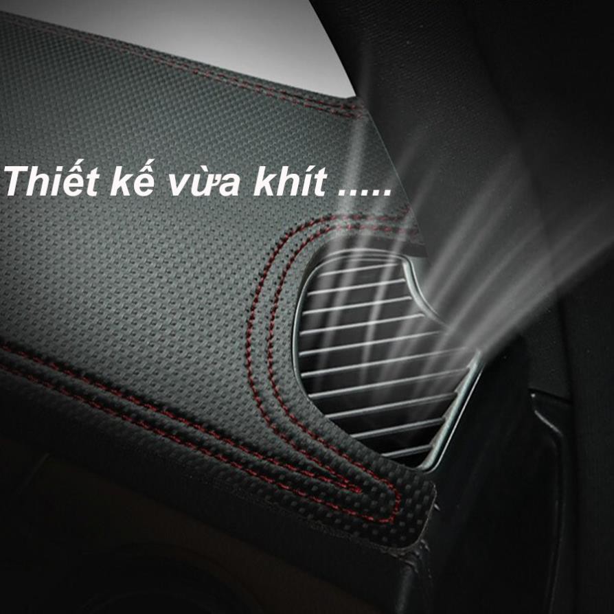 Thảm Taplo Da Carbon Xe Kia Forte đời 2008 đến 2012 Hàng 3 lớp vân cacbon cao cấp