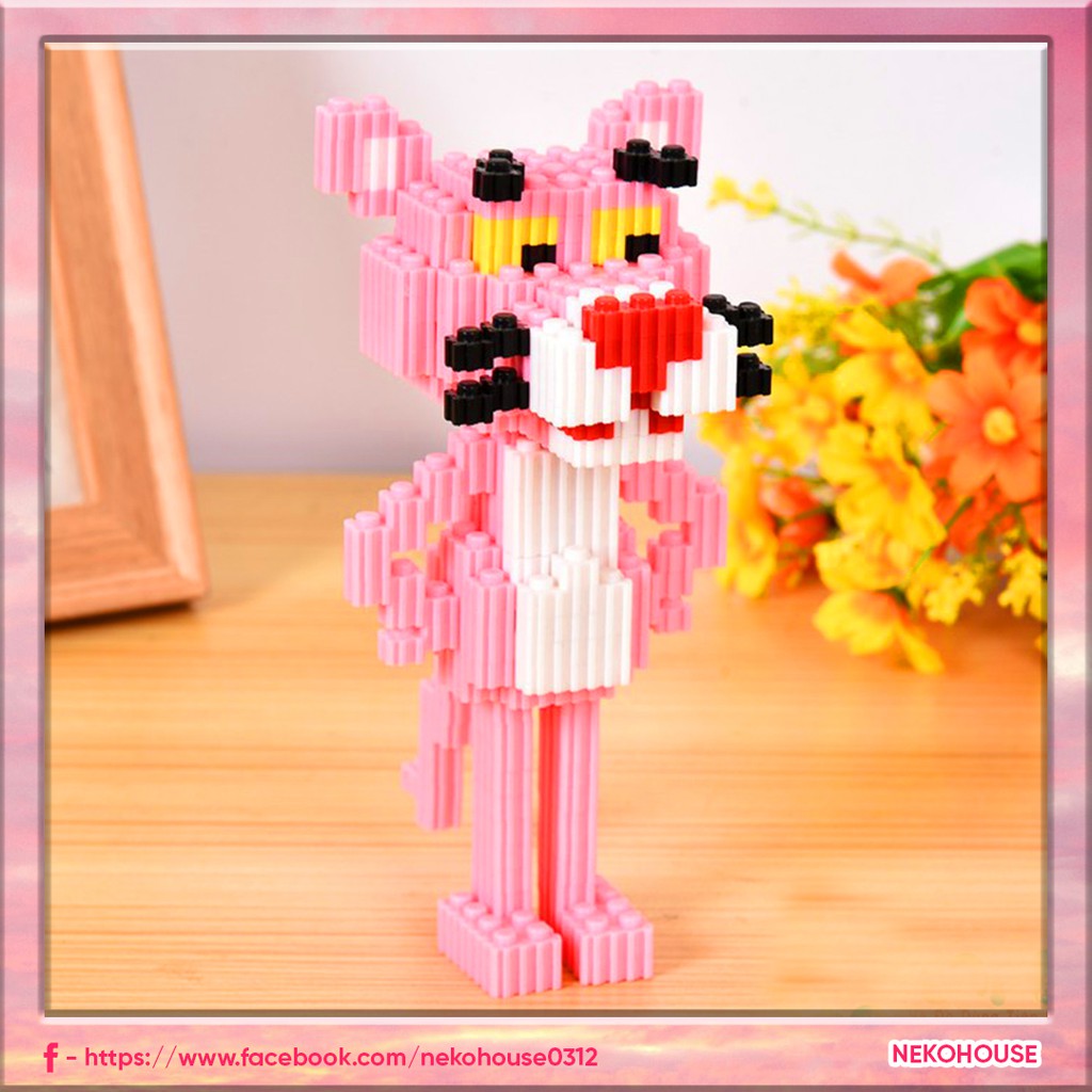 Lego Báo Hồng Pink Panther dễ thương | Shopee Việt Nam