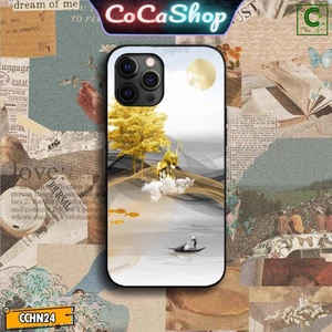 Ốp lưng iPhone cao cấp - Kim tiền vàng may mắn bên hươu tài lộc - 6/6plus/6s/6splus/7/7plus/8/8plus/x/xr/xs/11/12/..