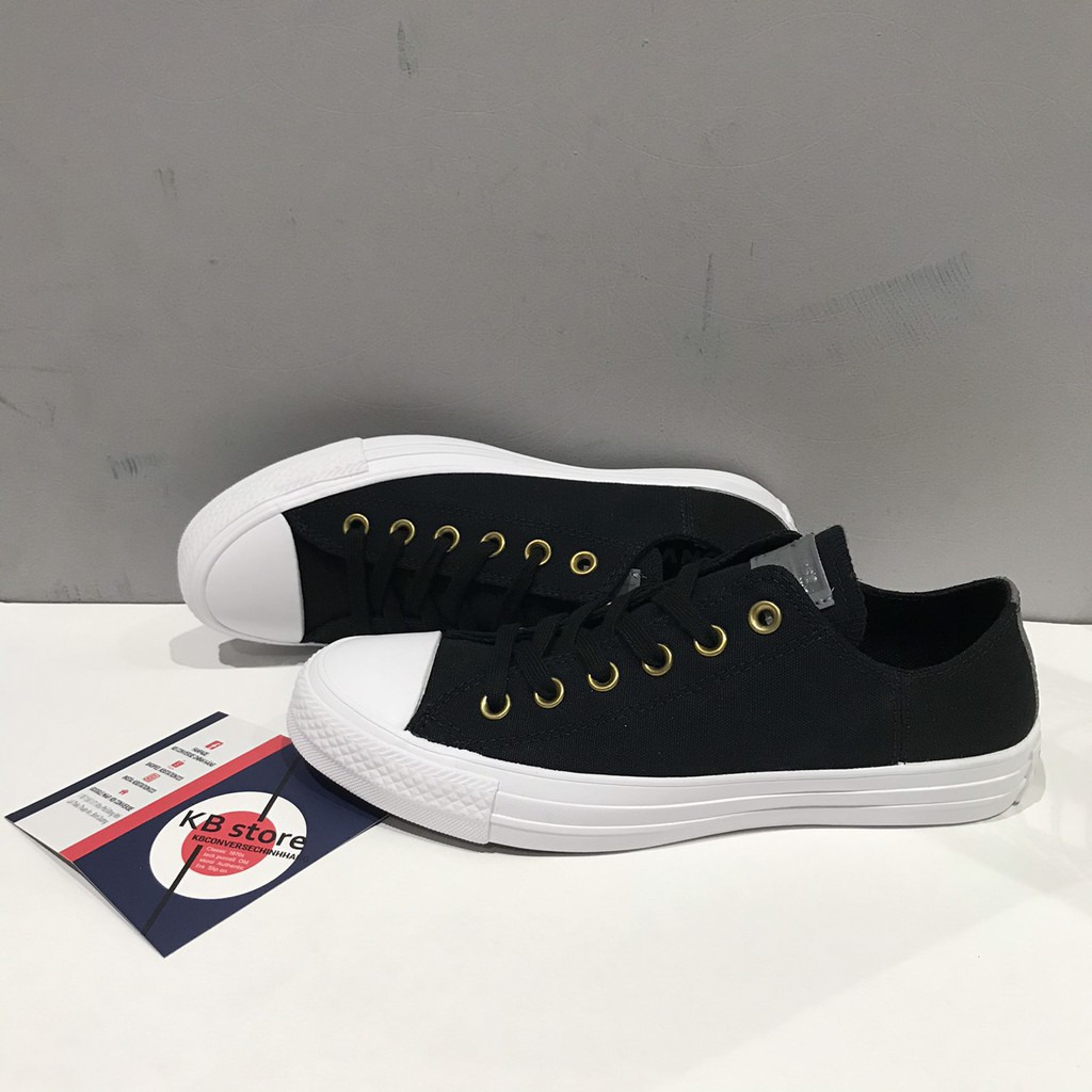 Giày Converse Star Clean n Preme đen cổ thấp - 167825 | Shopee Việt Nam