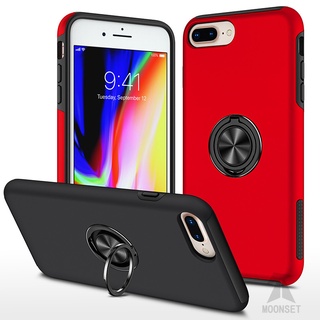 Ôp Điện Thoại Silicon Dẻo Siêu Mỏng Chống Sốc Chống Rơi Kèm Giá Đỡ Nhẫn Cho iphone 6 / 7 / 8 plus se 2020 / 2022 Ốp