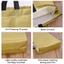 Túi Tote không dệt DAYBREAK DIY Túi xách chống nước có thể tái sử dụng Ecobag