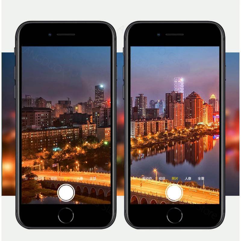Bảo Vệ Camera Cho iPhone SE 2022 2020 SE3 SE2 Full Cover Ống Kính Vòng Kim Loại + Kính Cho iPhone 7 8 Nắp Bảo Vệ Ống Kính