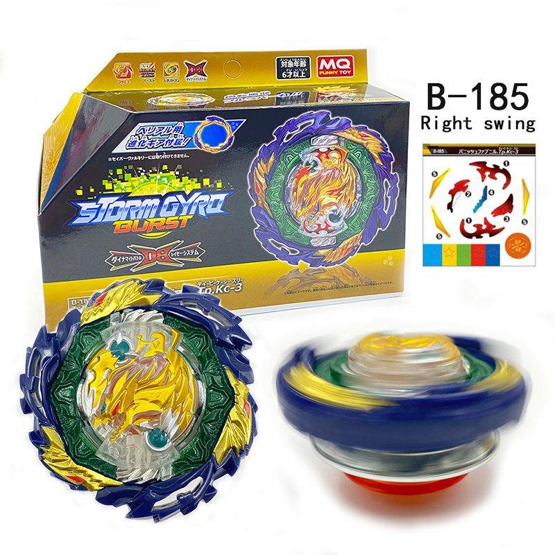 Beyblade Burst BOOSTER B-185 Vanish Fafnir Côn Kick-3 Takara Tomy Gyro Đồ Chơi Trẻ Em Quay Top KID