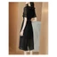Đầm voan chiffon 2 lớp Thời Trang siêu xinh , tôn dáng sành điệu cho các quý cô quý chị em HIYU STORE