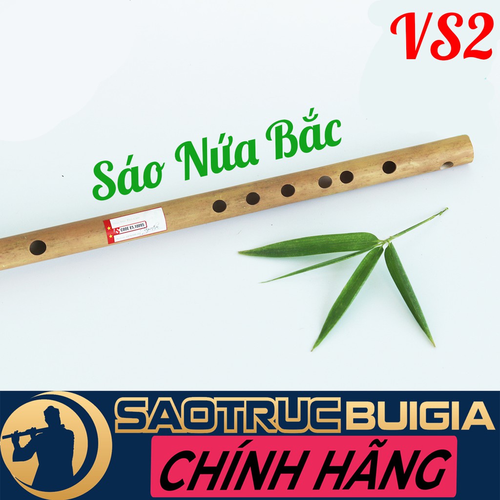 Sáo Trúc Bùi Gia Vs2 NỨa BẮc Đủ Tone Đô C5 6 Lỗ Cao CẤp CÂy SÁo