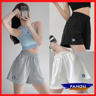 Quần đùi nữ mặc nhà quần short nữ cạp chun co giãn chất vải cao cấp PANOSI - Mã Q238