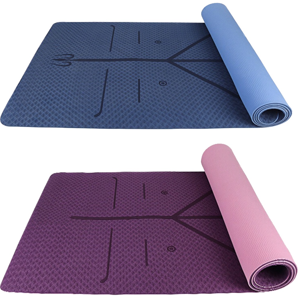 Mô tả Thảm Tập Yoga Thanh Lý Giá Siêu Rẻ TPE 2 Lớp Thanh Lí Có 1 Số Lỗi Rất Nhỏ - Giá Hời Chính Hãng Amalife - 5