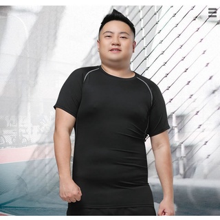 Áo Thun Tay Ngắn Đi Bơi / Lặn / Tập GYM Chất Liệu Nhanh Khô Có Size Lớn Cho Nam Giới