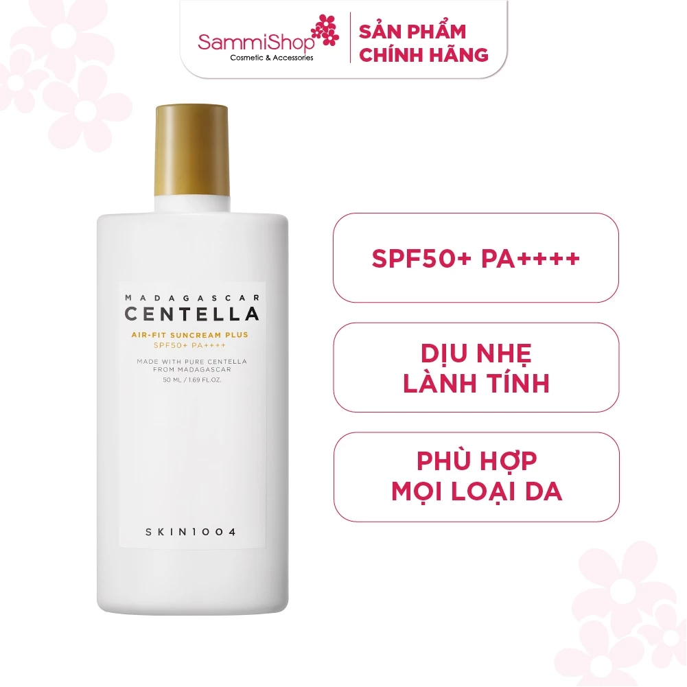 Skin1004 Kem chống nắng Madagascar Centella Air-Fit SunCream Plus 50ml