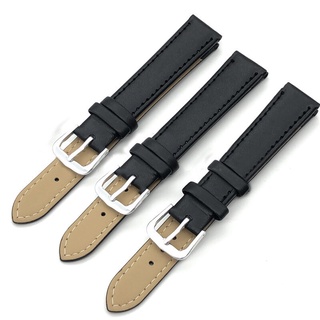 Dây Đeo Đồng Hồ Bằng Da PU 12mm 14mm 16mm Nhiều Màu Tùy Chọn
