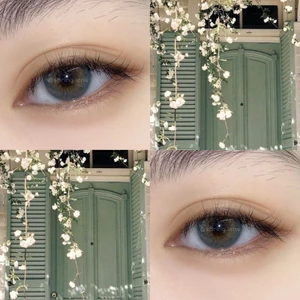 Kính áp tròng FIO BLUE xanh ngọc bích không giãn 1 tháng | Spring Lens