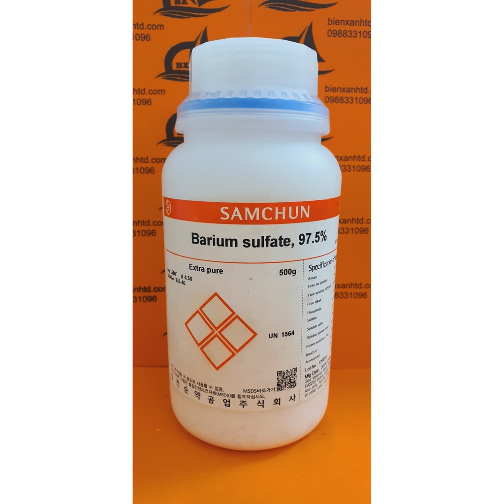 Barium Sulfate Baso4 Cas 7727 43 7 Shopee Việt Nam 6254