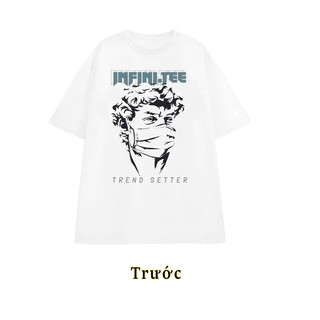 Áo thun INFINITEE Fni0008, Thun 100% Cotton - form rộng Unisex.