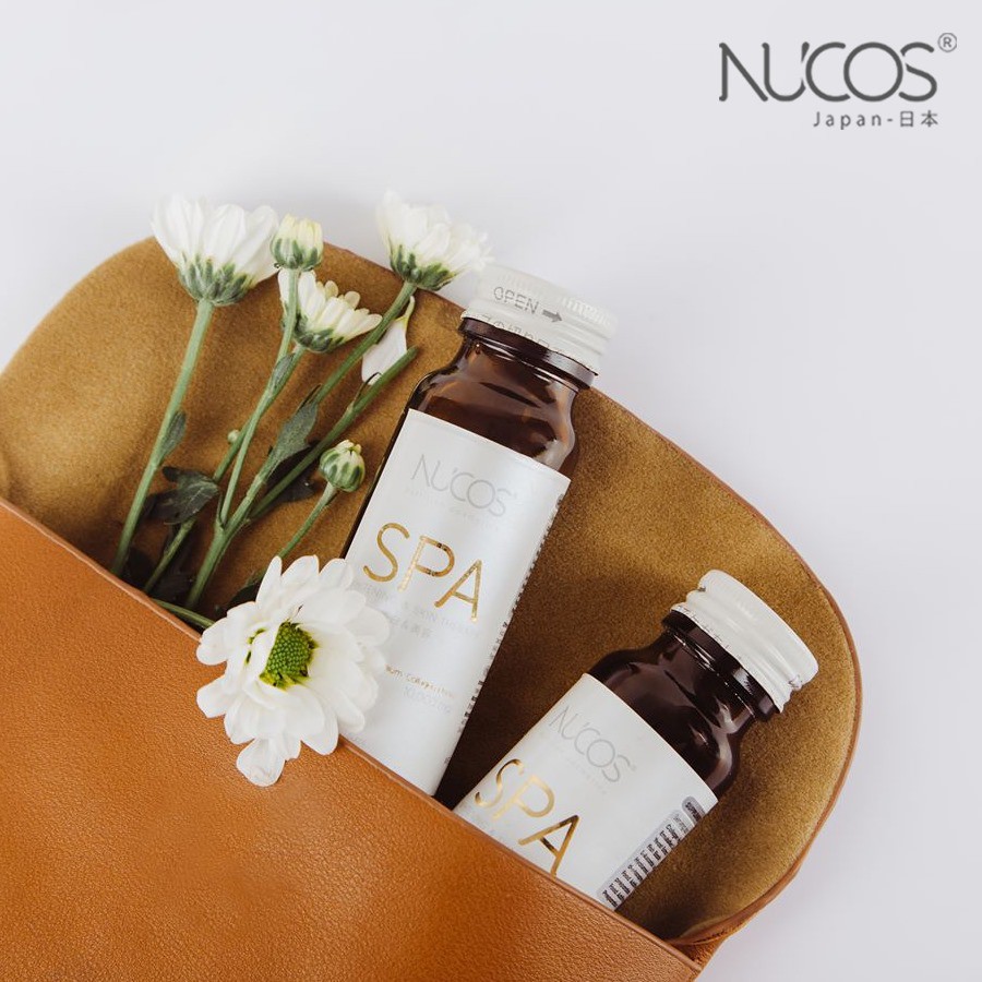 Nước Uống Collagen Nucos Spa Làm Sáng Da Spa Whitening & Skin Theraphy 9-in-1  Collagen Drink (13.500mg x 10) | Shopee Việt Nam