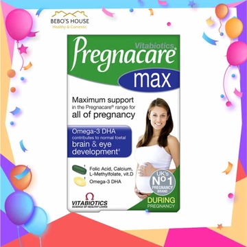 Vitamin tổng hợp Bầu Anh Pregnacare Max 84v chuẩn Air - Vitamin tổng hợp giúp bầu khoẻ, không thiếu máu