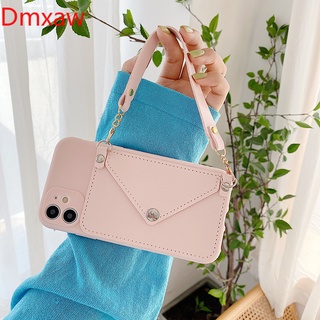 For Ốp điện thoại da dây đeo chéo có ví đựng thẻ cho Samsung Galaxy M51 M31s M21 M30s M31 M21s A21s