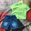 Combo Bộ hươu cao cổ-quần jean Hàn Quốc cho bé đẹp đủ màu