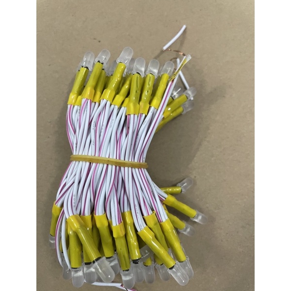 Led Ruồi Liền Dây 5MM Điện 5V/12V - Dây 100 Con | Shopee Việt Nam