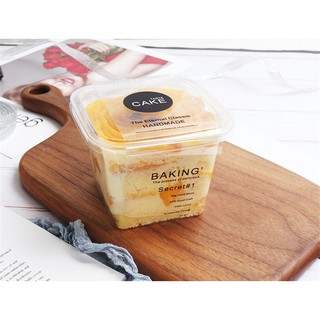 10 hộp pet nhựa đựng mousse,tiramisu,pudding 10*10*7cm