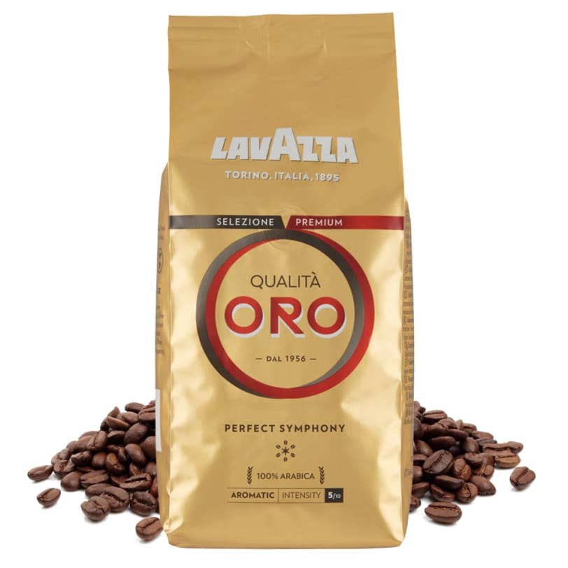 Cà phê hạt Lavazza Coffee Qualita Oro Italia 1000g Date 52026