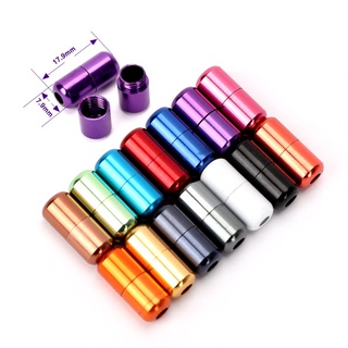 Set 2 Khóa Dây Giày Hình Viên Thuốc Bằng Kim Loại Dành Cho Người Lớn Và Trẻ Em