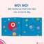 Sách Ehon - Set 3 cuốn Moi Moi và những người bạn - Dành cho trẻ từ 0-2 tuổi