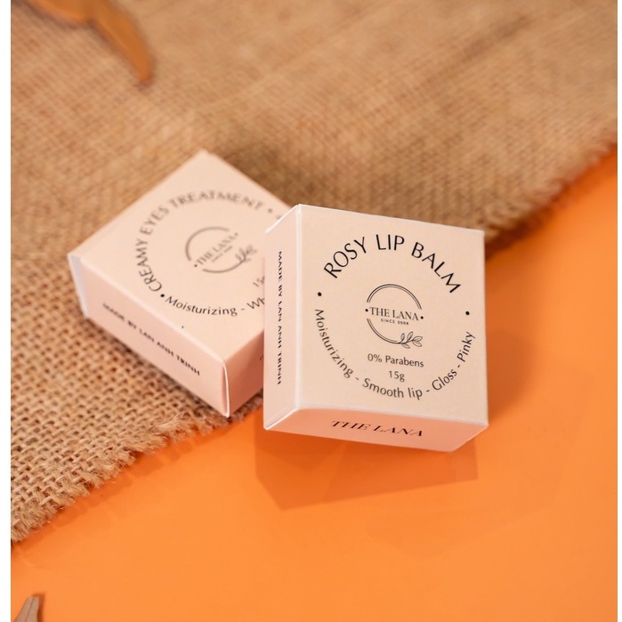 Son dưỡng The Lana Rosy Lip Balm dưỡng ẩm và dưỡng môi hồng tươi tắn