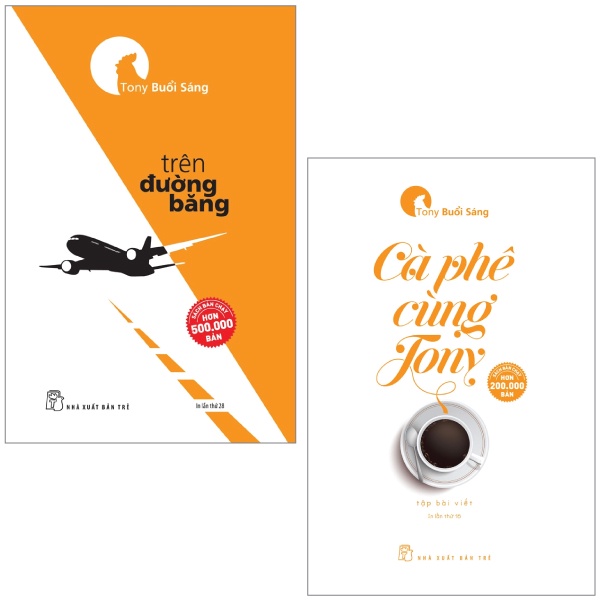 Combo Sách Cà Phê Cùng Tony + Trên Đường Băng (Bộ 2 Cuốn)
