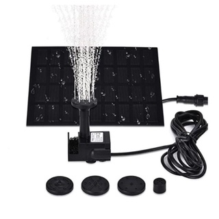 Ảnh 2 – 💥Máy bơm phun nước năng lượng mặt trời 💥1.5W 7V với 6 vòi phun nước cho bể chim, ao, vườn và những nơi khác