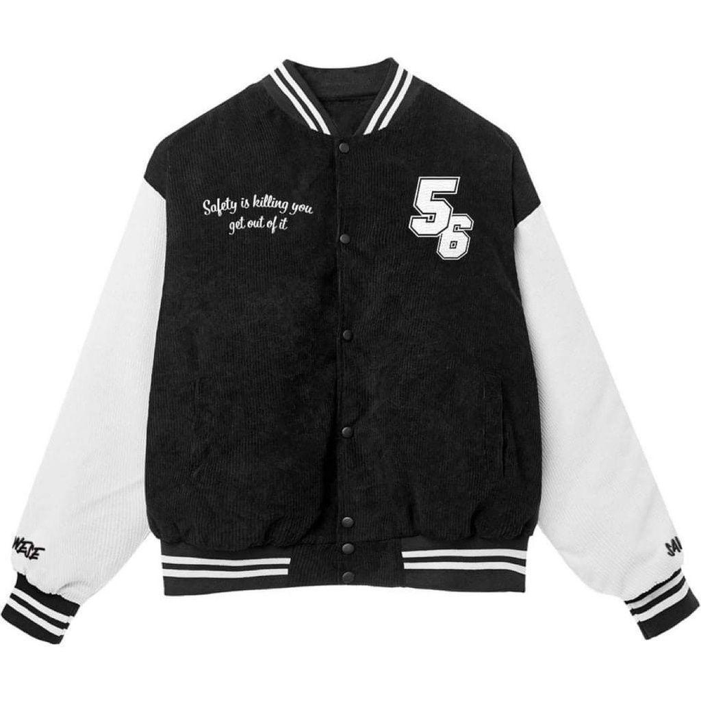 Áo Khoác Varsity Jacket SAIGONESE Bóng Chày Form Rộng Unisex Local Brand Nam Nữ