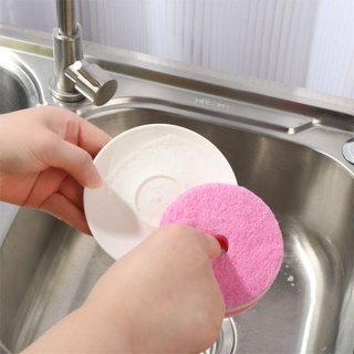 ITRUMPET Miếng cọ rửa Dụng cụ làm sạch Bàn chải bọt biển Bộ đồ ăn Rửa bát Bọt biển Hoa