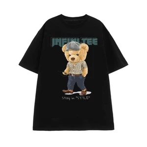 Áo thun INFINITEE Fni0843, Thun 100% Cotton - form rộng Unisex. Nam- 10