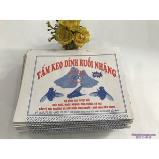Combo 30 tấm dính ruồi Đại Việt dính ruồi siêu chắc hiệu quả dùng được nhiều lần