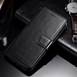 Ốp Bao Da Điện Thoại PU Dạng Ví Nắp Lật Nam Châm Cao Cấp Có Ngăn Đựng Thẻ Và Giá Đỡ Cho Samsung Galaxy A04E Galaxy A04E
