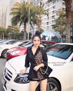 Áo sơ mi fom dài phối màu cá