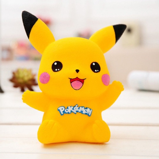 ST2 Pokemon tiết kiệm nồi Hoạt hình lớn Pikachu heo đất keo không sợ rơi đồ nội thất quà tặng TS2