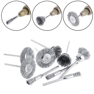 Jojo 9 Bàn chải thép Bàn chải bánh xe Máy mài khuôn Dụng cụ điện quay để khắc