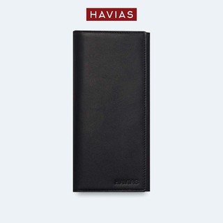 MIDAS HAVIAS ví dài unisex có ngăn khoá kéo da bê Calfskin nhập khẩu 100%