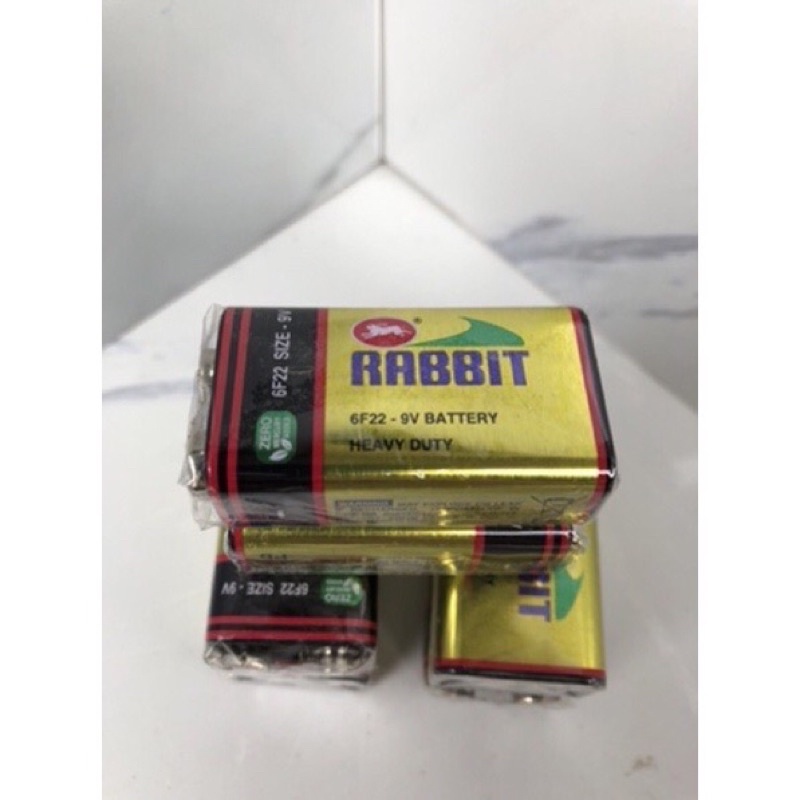 Pin vuông 9V con thỏ | Shopee Việt Nam